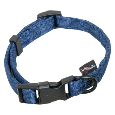 Afbeelding van Jack And Vanilla Halsbanden Comfort Tube Nylon Hondenhalsband Blauw M Hocco5040 179367