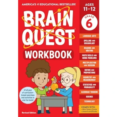 Afbeelding van Brain Quest Workbook: 6th Grade (Revised Edition)