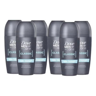 Afbeelding van Dove Deodorant voor heren &amp; Care Classic Roll On 48 uur, 50 ml (6)