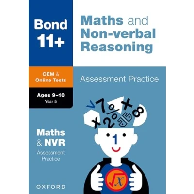 Afbeelding van Bond 11+: 11+ CEM Maths &amp; Non verbal Reasoning Assessment Practice 9 10 Years