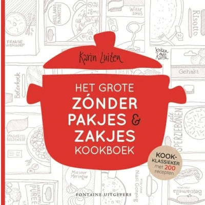 Afbeelding van Het grote zónder pakjes &amp; zakjes kookboek