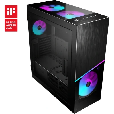 Afbeelding van MSI MPG SEKIRA 500X Midi tower PC behuizing Zwart