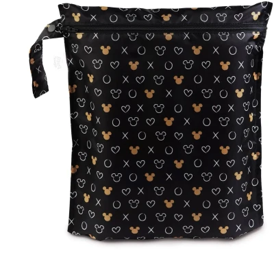 Afbeelding van Bumkins Wetbag Disney Minnie Mouse Icon Black + White