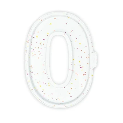 Afbeelding van CÉCOA Set van 2 siliconen vormen voor laagcake, number cake, cijfers 0..