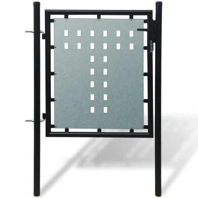 Afbeelding van Poort enkel 100x125 cm zwart