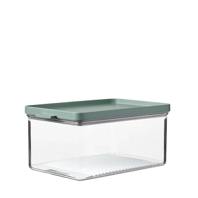 Image de Mepal Boîte à Fromage Omnia avec Couvercle pour Conteneur Réfrigérant Hermétique Insert Anti condensation Fraîcheur Divers Fromages 2000 ml Nordic sage