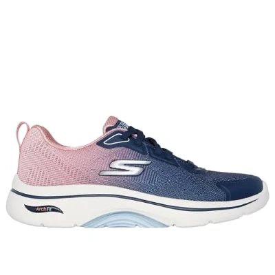 Image de Skechers Baskets GO Walk Arch Fit 2.0 pour femme, bleu marine, 40 EU, EU