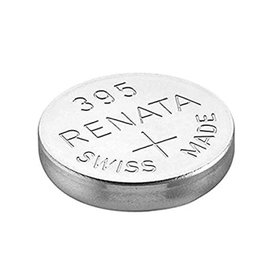Afbeelding van Horloge batterij van Renata Made Swiss 395 of SR927SW AG7 1.5V snel schip (1 x SR927SW)