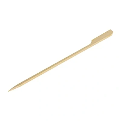 Afbeelding van Fiesta Green biologisch afbreekbare bamboeprikkers peddelvorm 15cm