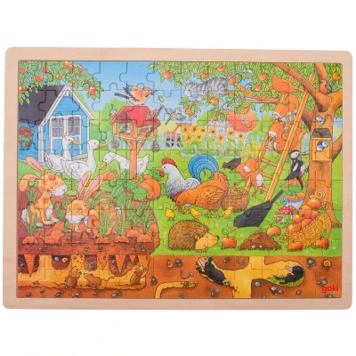 Afbeelding van Goki puzzel onze tuin 96st