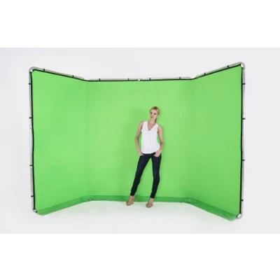 Afbeelding van Lastolite van Manfrotto LL lb7622 4 m panorama achtergrond cover Chromakey groen, Green