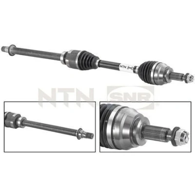 Afbeelding van SNR DK55.031 Aandrijfas Vooras rechts 1055 RENAULT: Talisman Saloon