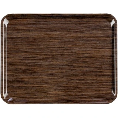 Afbeelding van Roltex melamine dienblad 460 x 360mm wengé