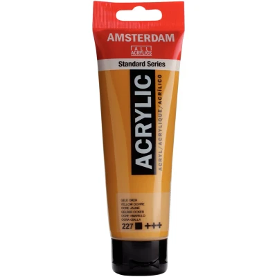 Afbeelding van Amsterdam Standard Series Acrylverf Tube 120 ml Gele Oker 227
