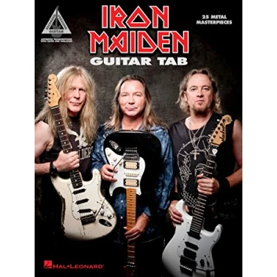Afbeelding van Iron Maiden Guitar Tab 25 Metal Masterpieces Recorded Version