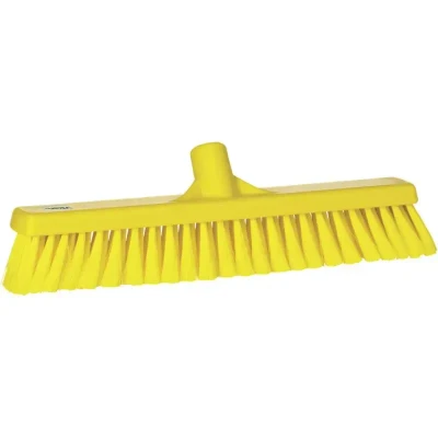 Afbeelding van Vikan Bezems en Vegers Zachte Veger Met Polyester Vezels 410x65x130mm Geel