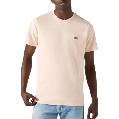 Image de Levi&#039;s T shirt Ss Original Housemark pour homme, Bois pâle, XS