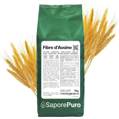 Afbeelding van Saporepuro Havervezelpoeder 1 kg glutenvrij