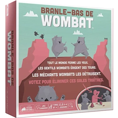 Image de Jeux De société Asmodee Branle Bas Wombat