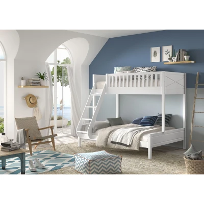 Afbeelding van Stapelbed familiebed Scott 3 pers. 90/ 140 x 200 cm