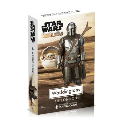 Afbeelding van Winning Moves Spel met 54 kaarten Star Wars The Mandalorian gezelschapsspel kaartspellen vanaf 4 jaar Franse versie