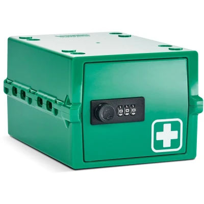 Afbeelding van Lockabox Mini™ Medi Green Hoogwaardige afsluitbare medicijnbox lichte en hygiënische combinatiebox van 3 liter BPA vrij