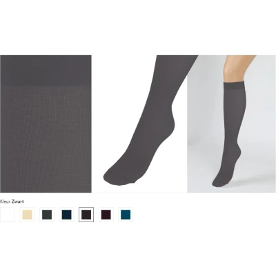 Afbeelding van Reiskousen, Travelkousen, Compressana Twist, Unisex, zwart, maat 44 46 (V)