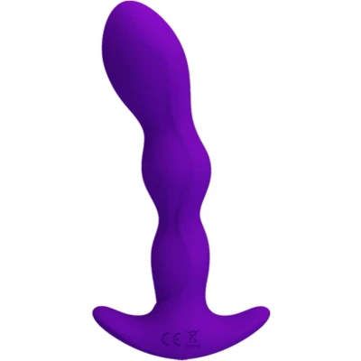 Afbeelding van Pretty Love Vibrerende Buttplug &quot;Yale&quot; paars