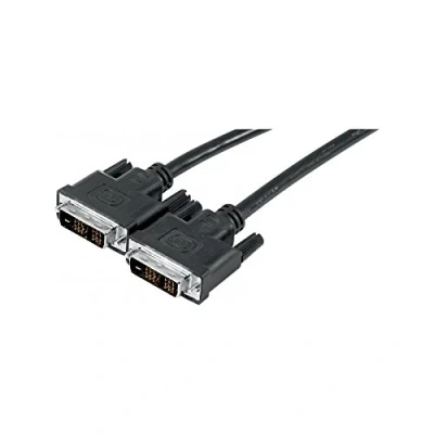 Afbeelding van Exertis Connect DVI monitorkabel, single link, 18+1pin D St./St., 1,0 m Voor het aansluiten van monitoren en (1 m, DVI), Videokabel