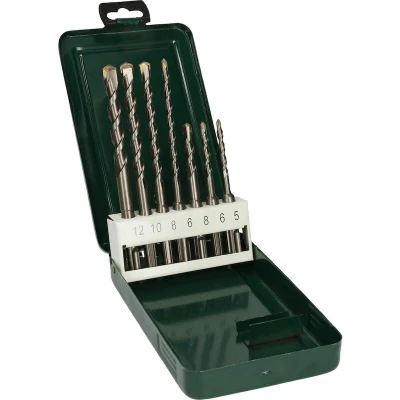 Afbeelding van Bosch Accessories 2609255543 Hamerboorset 7 delig 5 mm, 6 8 10 12 mm SDS Plus 1 set(s)