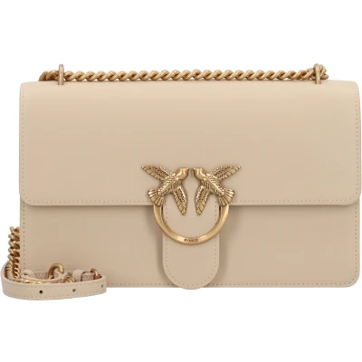 Afbeelding van PINKO Love One Schoudertas Leer 27 cm