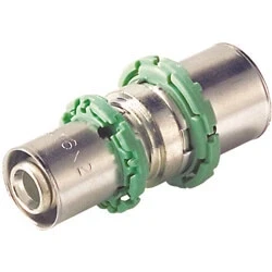 Afbeelding van Comap MultiSkin messing perskoppeling recht 26 x 20 (water)