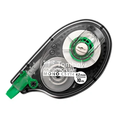 Afbeelding van Tombow Ref CT YT4 Droogcorrector voor rollers, transparant, 4 mm x 10 m, stuks