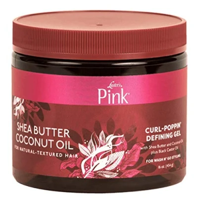 Afbeelding van Pink Shea &amp; Coconut Curl Defining Gel 16oz