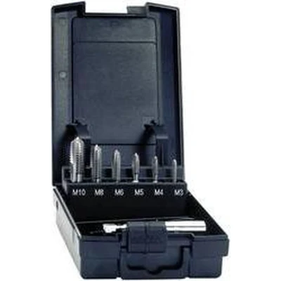 Afbeelding van Exact 05937 Tapboren 7 delig Metrisch M3, M4, M5, M6, M8, M10 Rechtssnijdend DIN 3126 HSS 1 set(s)