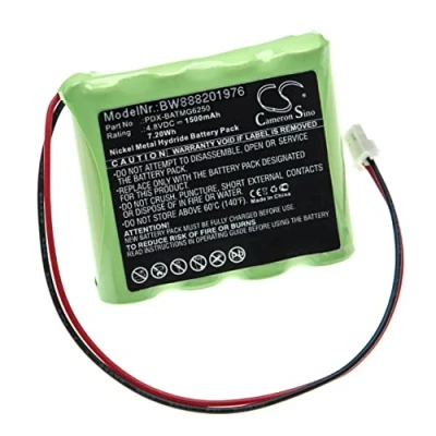 Afbeelding van vhbw Accu compatibel met Paradox Magellan MG6250 Control Panel Alarm Huis / Home Security (1500 mAh, 4,8 V, NiMH)