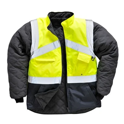 Afbeelding van Portwest S769YNR4XL veiligheidsjas, omkeerbaar, maat 4XL, geel/marineblauw
