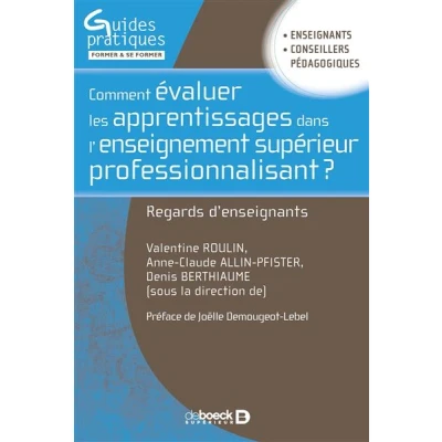 Image de Comment évaluer les apprentissages dans l’enseignement supérieur professionnalisant ?