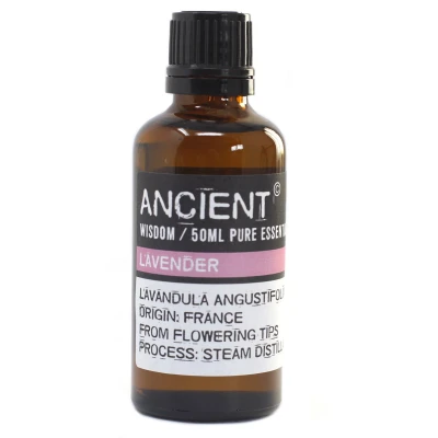 Afbeelding van Lavendel Etherische Olie 50 ml Roll On Navulflesje Puur Natuur