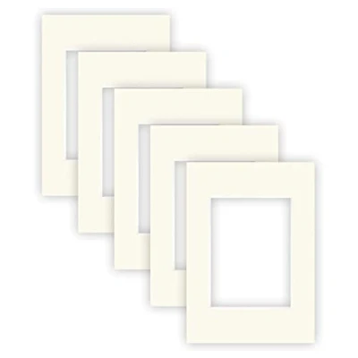 Afbeelding van nielsen Opbergmap karton 1,5 mm 5 delige set buitenformaat 21 x 29,7 cm (DIN A4) voor beeldformaat 13 18 ivoorwit (crèmewit) glad oppervlak