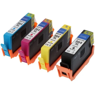 Afbeelding van Huismerk HP 364XL (N9J74AE) Inktcartridge 4 kleuren Voordeelbundel Hoge capaciteit