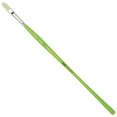 Afbeelding van Liquitex Free Style hobbypenseel voor acrylverf kattentong vorm No 4 1 cm stuk