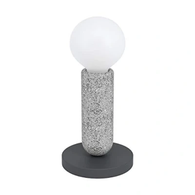Afbeelding van EGLO Giaconecchia Tafellamp E27 17,5 cm Antraciet