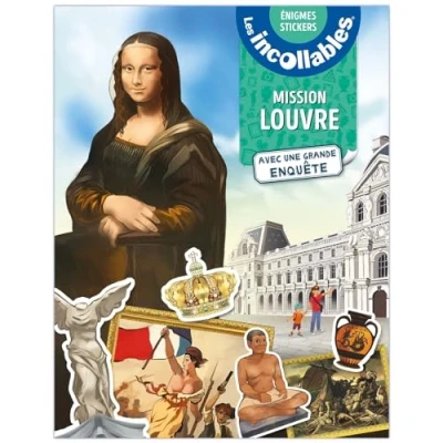 Afbeelding van MISSION LOUVRE MES ENIGMES STICKERS