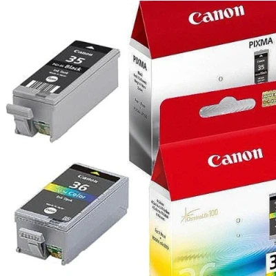 Afbeelding van Canon PGI 35 Black &amp; CLI 36 Colour Ink Cartridge Bundle Pack