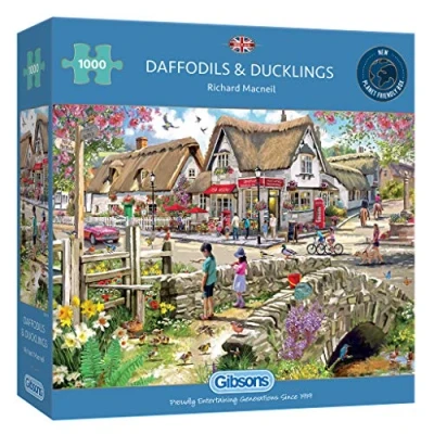 Afbeelding van Overige Merken Gibsons Puzzel Daffodils And Ducklings 1000 Stukjes