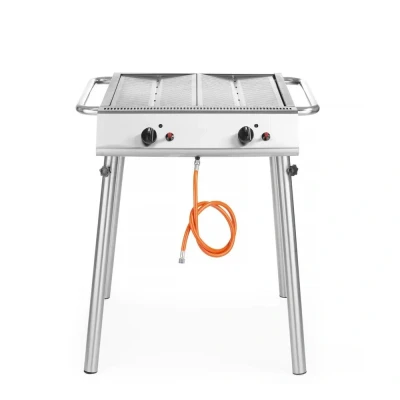 Afbeelding van Hendi XANTOS Grill Kookunit propaan/butaan 9000W Roestvrijstaal