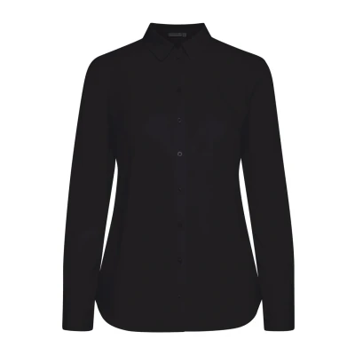 Afbeelding van Fransa Frzashirt 1 Shirt Overhemdblouse, Dames, Maat: Large, (noos) black