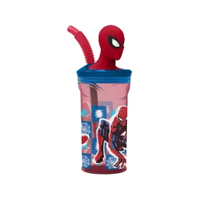 Afbeelding van Waterfles Spiderman Midnight Flyer Plastic 360 ml
