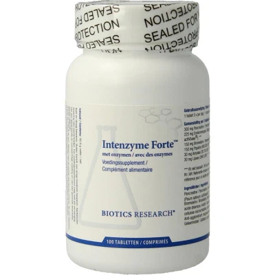 Afbeelding van Biotics Intenzyme Forte Tabletten 100TB